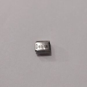 Denise Italian Link Stainless‎ Steel Charm for Nomination Bracelet